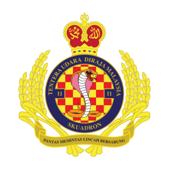 Coat of arms (crest) of the No 11 Squadron, Royal Malaysian Air Force