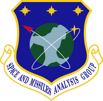 Coat of arms (crest) of the Space & Missile Systems Analysis Group, US Air Force