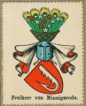 Wappen Freiherr von Minnigerode nr. 208 Freiherr von Minnigerode