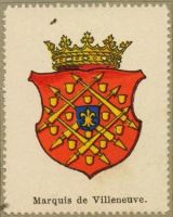 Wappen Marquis de Villeneuve