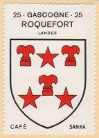 Blason de Roquefort/Arms of Roquefort