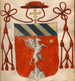 Arms (crest) of Girolamo Rusticucci
