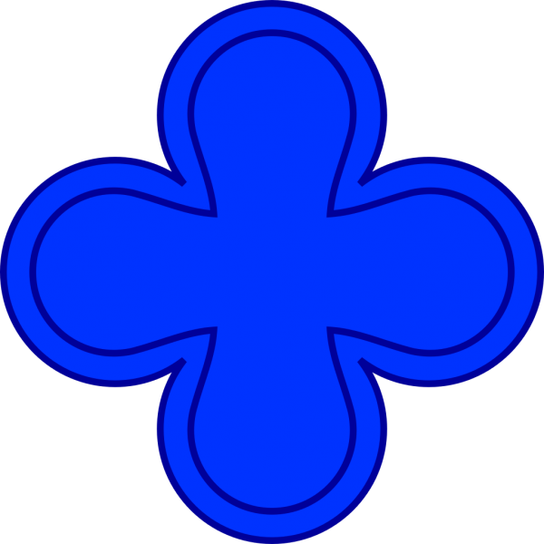 File:88th Infantry Division Figthing Blue Devils or Clover Leaf Division, US Army.png