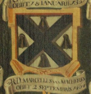 Arms of Marcellius van Macharen