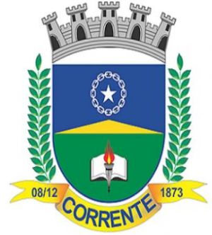 Brasão de Corrente (Piauí)/Arms (crest) of Corrente (Piauí)