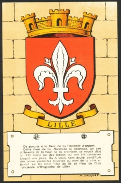 Blason de Lille (France)