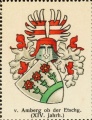 Wappen von Amberg ob der Etschg. nr. 1552 von Amberg ob der Etschg.
