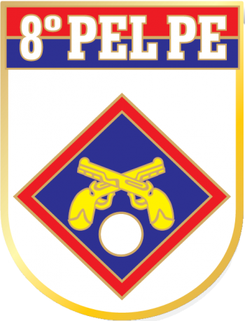 Blason de 8th Army Police Platoon, Brazilian Army/Arms (crest) of 8th Army Police Platoon, Brazilian Army