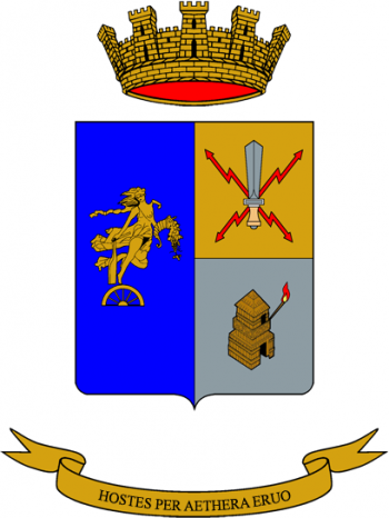 Coat of arms (crest) of the Information and Electronic Defence Center, Italian Army