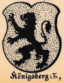 Wappen von Königsberg in Bayern/ Arms of Königsberg in Bayern