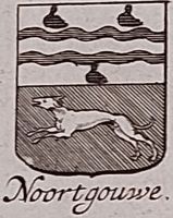 Wapen van Noordgouwe/Arms (crest) of Noordgouwe
