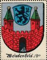 Wappen von Weissenfels/ Arms of Weissenfels
