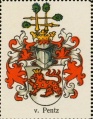 Wappen von Pentz nr. 3512 von Pentz
