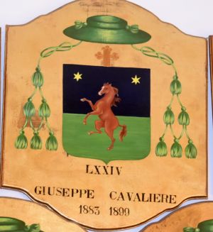 Arms of Giuseppe Cavaliere
