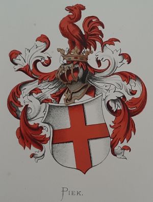 Coat of arms of the Piek family