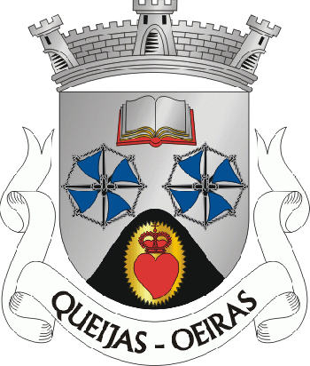 Brasão de Queijas/Arms (crest) of Queijas