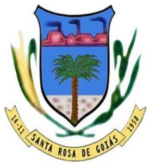 Arms (crest) of Santa Rosa de Goiás