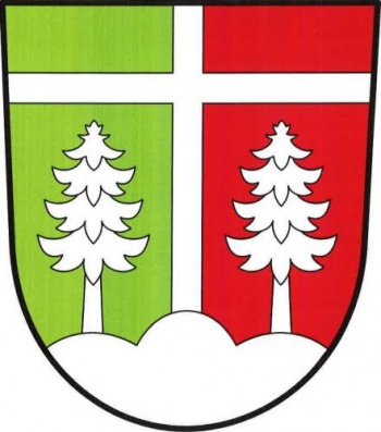 Arms (crest) of Žlebské Chvalovice