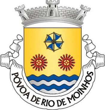 Brasão de Póvoa de Rio de Moinhos/Arms (crest) of Póvoa de Rio de Moinhos