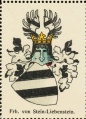 Wappen Freiherr von Stein-Liebenstein nr. 1468 Freiherr von Stein-Liebenstein
