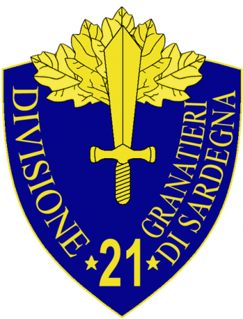 Blason de 21st Infantry Division Granatieri di Sardegna, Italian Army/Arms (crest) of 21st Infantry Division Granatieri di Sardegna, Italian Army