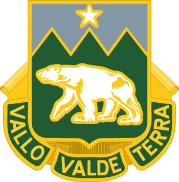 Arms of 761st Military Police Battalion, Alaska Army National Guard