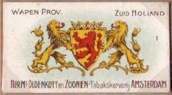 Wapen van Zuid Holland/Arms (crest) of Zuid Holland