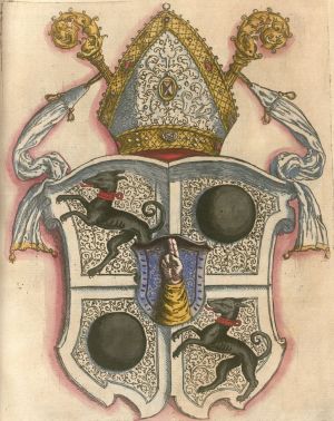 Arms (crest) of Johann Ulrich von Raitenau