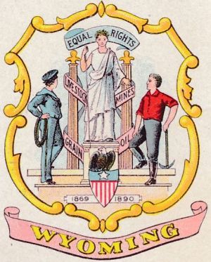 Coat of arms (crest) of Wyoming