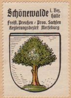 Wappen von Schönewalde/Arms (crest) of Schönewalde