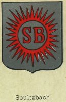 Blason de Soultzbach-les-Bains/Arms of Soultzbach-les-Bains