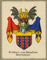 Wappen Freiherr von Beaulieu-Marconnay