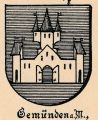 Wappen von Gemünden am Main/ Arms of Gemünden am Main