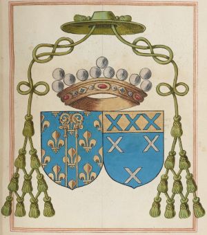 Arms (crest) of Charles de Balsac