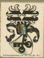 Wappen Schimmelpfennig von der Oye