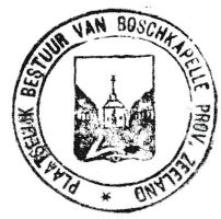 Wapen van Boschkapelle/Arms (crest) of Boschkapelle