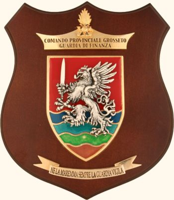 Coat of arms (crest) of Grosseto Provincial Command, Financial Guard
