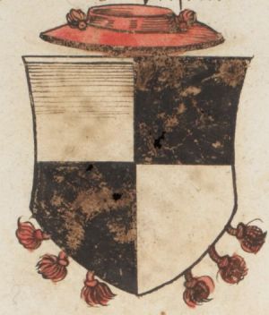 Arms of Francesco Lando