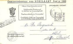 Wapen van Hoeilaart/Arms (crest) of Hoeilaart