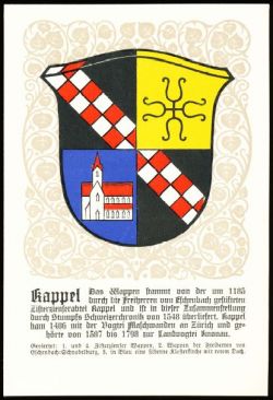 Wappen von/Blason de Kappel am Albis