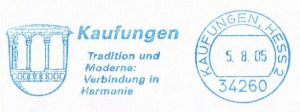 Wappen von Kaufungen/Coat of arms (crest) of Kaufungen