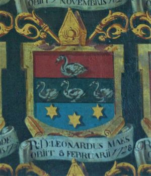 Arms of Leonardus Maes