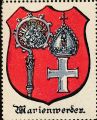 Wappen von Marienwerder/ Arms of Marienwerder