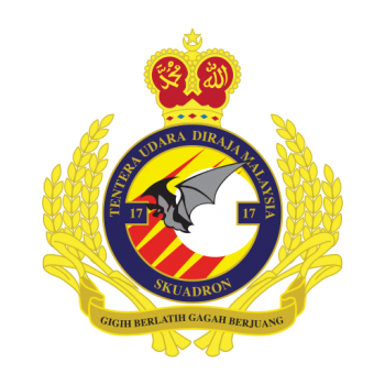 Coat of arms (crest) of the No 17 Squadron, Royal Malaysian Air Force