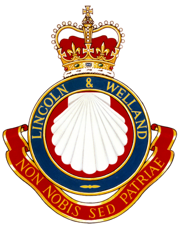Coat of arms (crest) of the The Lincoln and Welland Regiment, Canadian Army
