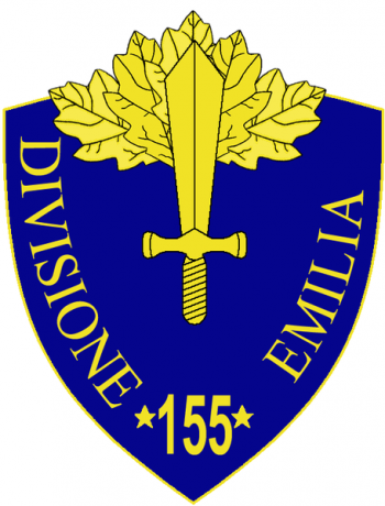 Coat of arms (crest) of the 155th Infantry Division Emilia, Italian Army