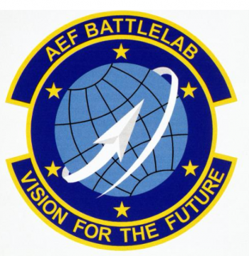Coat of arms (crest) of the Air Expeditionary Force Battlelab, US Air Force