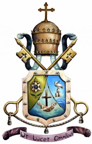 Arms (crest) of Basilica of St. Anthony, Santos