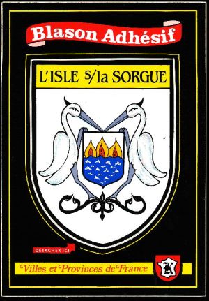 Blason de L'Isle-sur-la-Sorgue