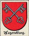 Wappen von Regensburg/ Arms of Regensburg